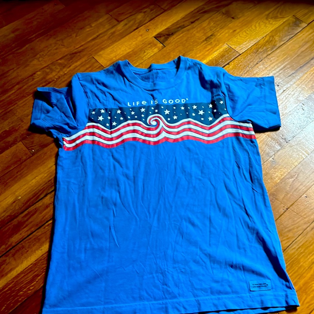 Life Is Good T-shirt Patriotic T-shirt